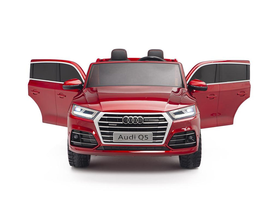 Audi Q5 Two Seater 24 Volt Remote Control Ride On SUV With Leather Seat and Rubber Tires