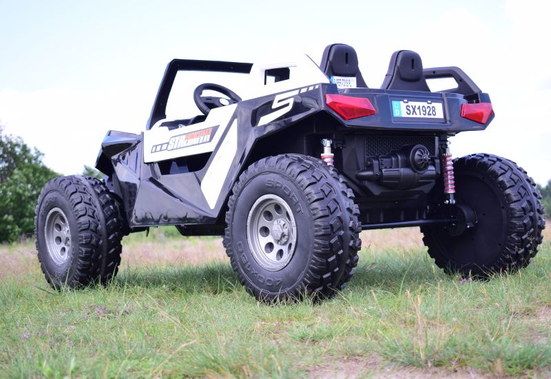 Electrical  Mega BUGGY 24V Ride On Car Jeep with Remote Control, 2 seater and rubber tires.