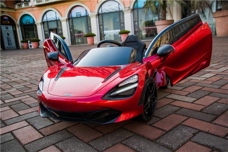 McLaren 720S Kids Ride on Car, Upgraded 12V Official , Rubber tyre, Leather seats , Parental Control