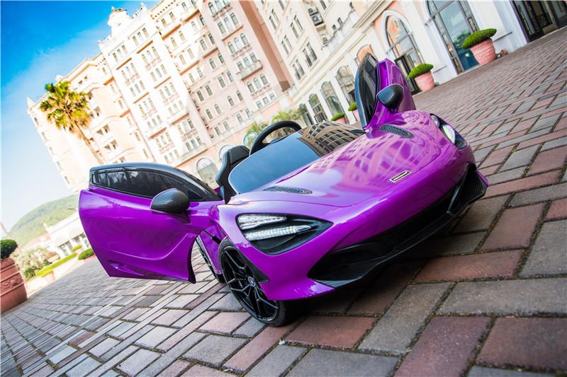 McLaren 720S Kids Ride on Car, Upgraded 12V Official , Rubber tyre, Leather seats , Parental Control