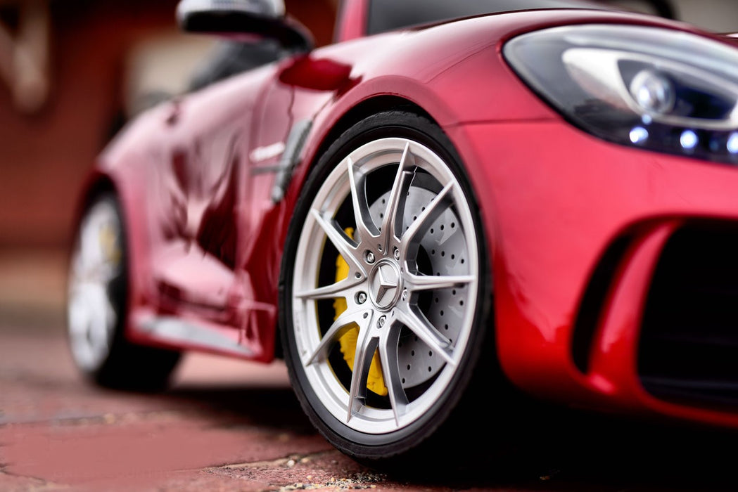 Mercedes-Benz AMG Ride On Toddler Car Big 2 Seat  GT R - Red