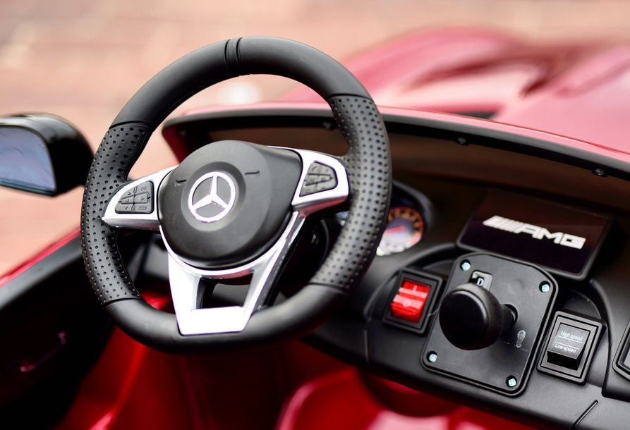Mercedes-Benz AMG Ride On Toddler Car Big 2 Seat  GT R - Red