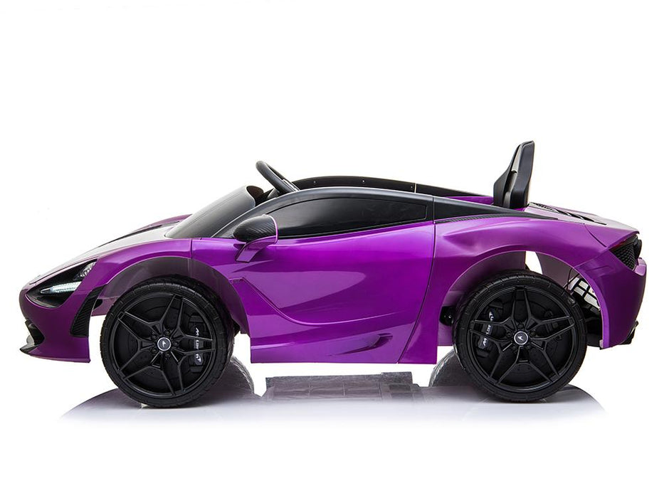 McLaren 720S Kids Ride on Car, Upgraded 12V Official , Rubber tyre, Leather seats , Parental Control