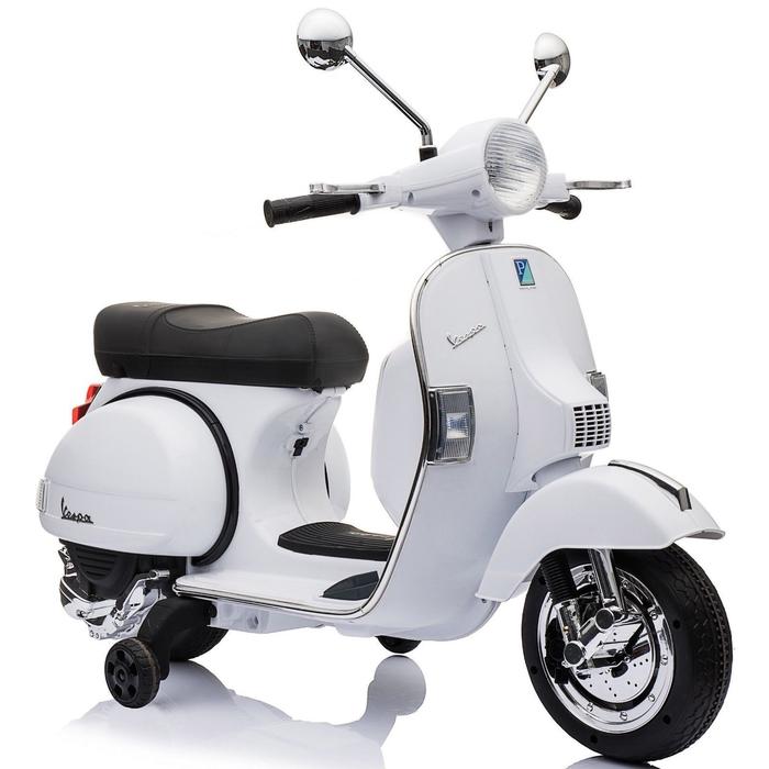 Vespa Licensed PX150 12V Kids Electric Ride on Motorbike Pink