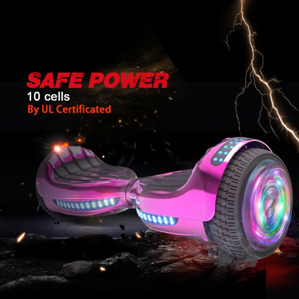 LED Hoverboard 6.5" Self Balancing Wheel Electric Scooter HOVERHEART UL 2272 Certified