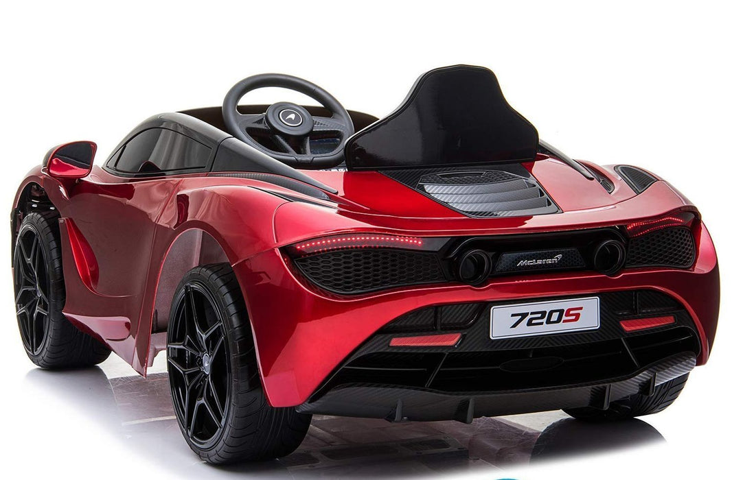 McLaren 720S Kids Ride on Car, Upgraded 12V Official , Rubber tyre, Leather seats , Parental Control