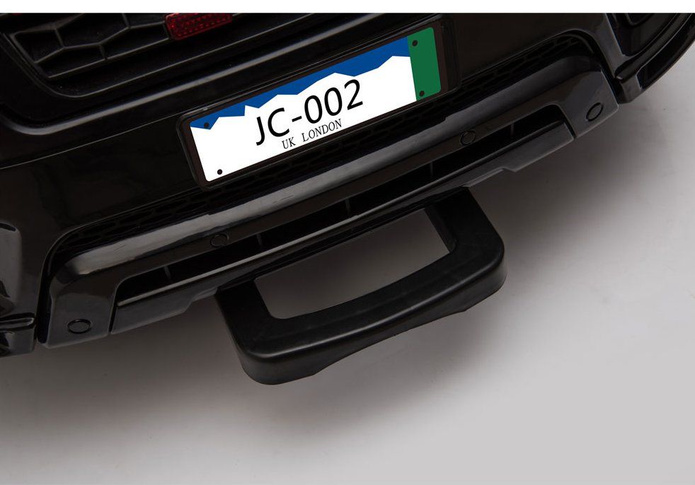 Police Ride On Car - 12v - 2.4ghz RC - Black - Parental Control
