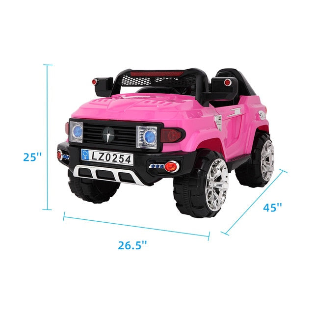 Kids Four Wheels Electric Car Ride On Toy Cars For Children With Remote Control Birthday Christmas Gifts USA warehouse Shipping