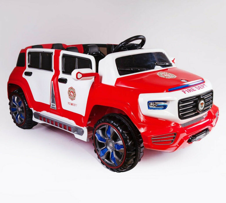 Fire Truck Rideon Cars 4 Doors two seaters CAR  for Kids