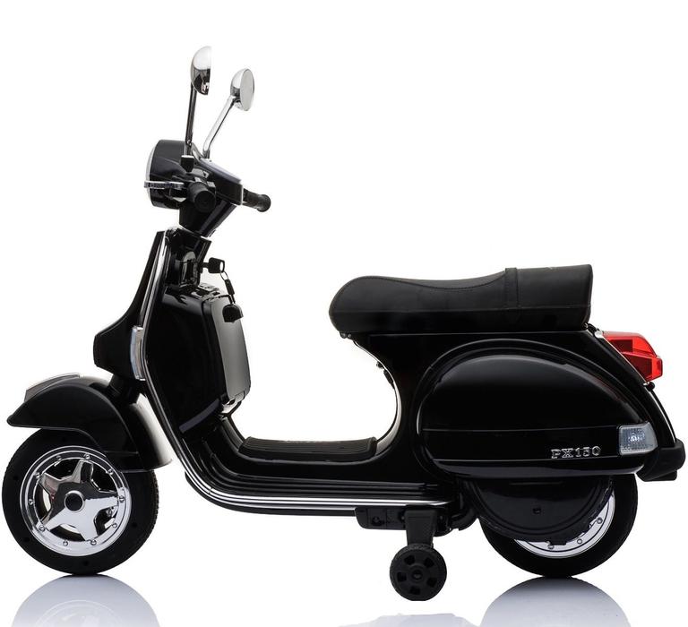 Vespa Licensed PX150 12V Kids Electric Ride on Motorbike Pink