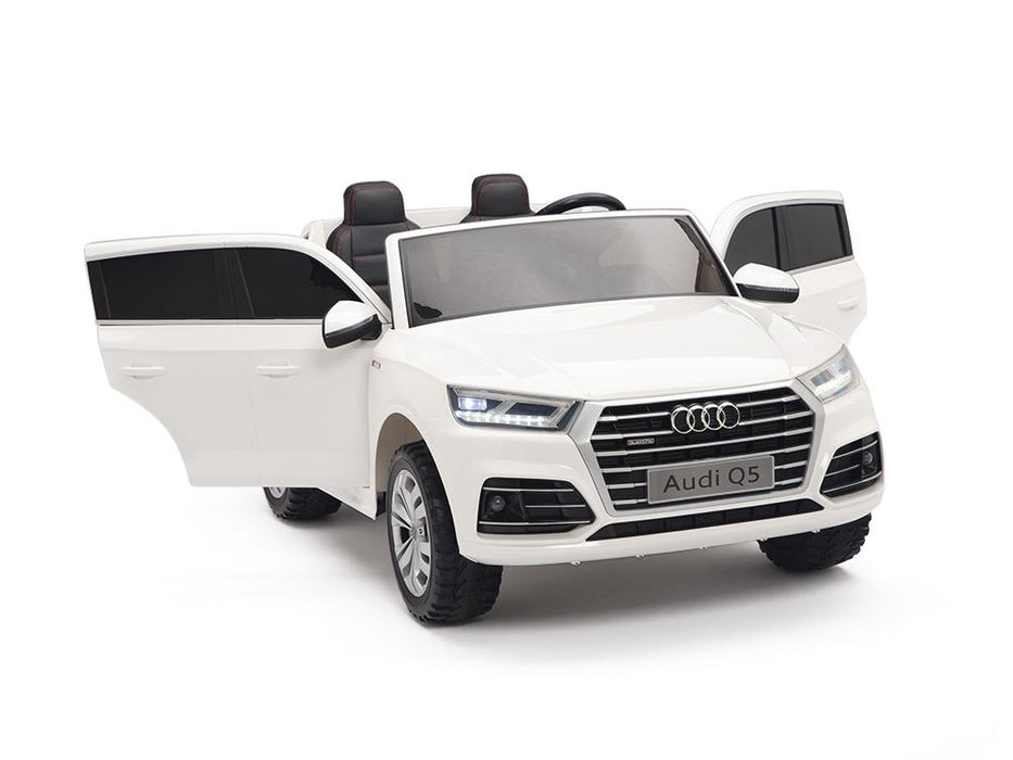 Audi Q5 Two Seater 24 Volt Remote Control Ride On SUV With Leather Seat and Rubber Tires