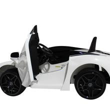 Licensed Metallic Mclaren Kids Car with Bluetooth and Parental Remote 12V | White