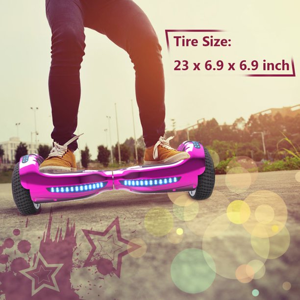 LED Hoverboard 6.5" Self Balancing Wheel Electric Scooter HOVERHEART UL 2272 Certified
