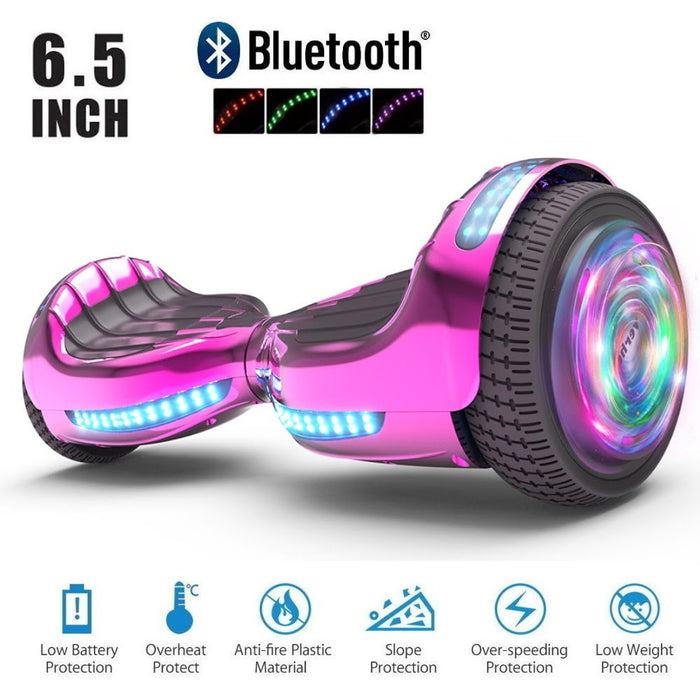 LED Hoverboard 6.5" Self Balancing Wheel Electric Scooter HOVERHEART UL 2272 Certified