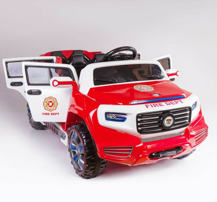 Fire Truck Rideon Cars 4 Doors two seaters CAR  for Kids
