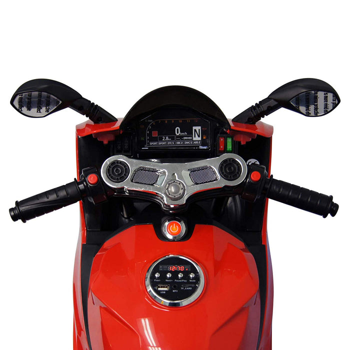 LED BIKE SX1628 Motorbike - Red